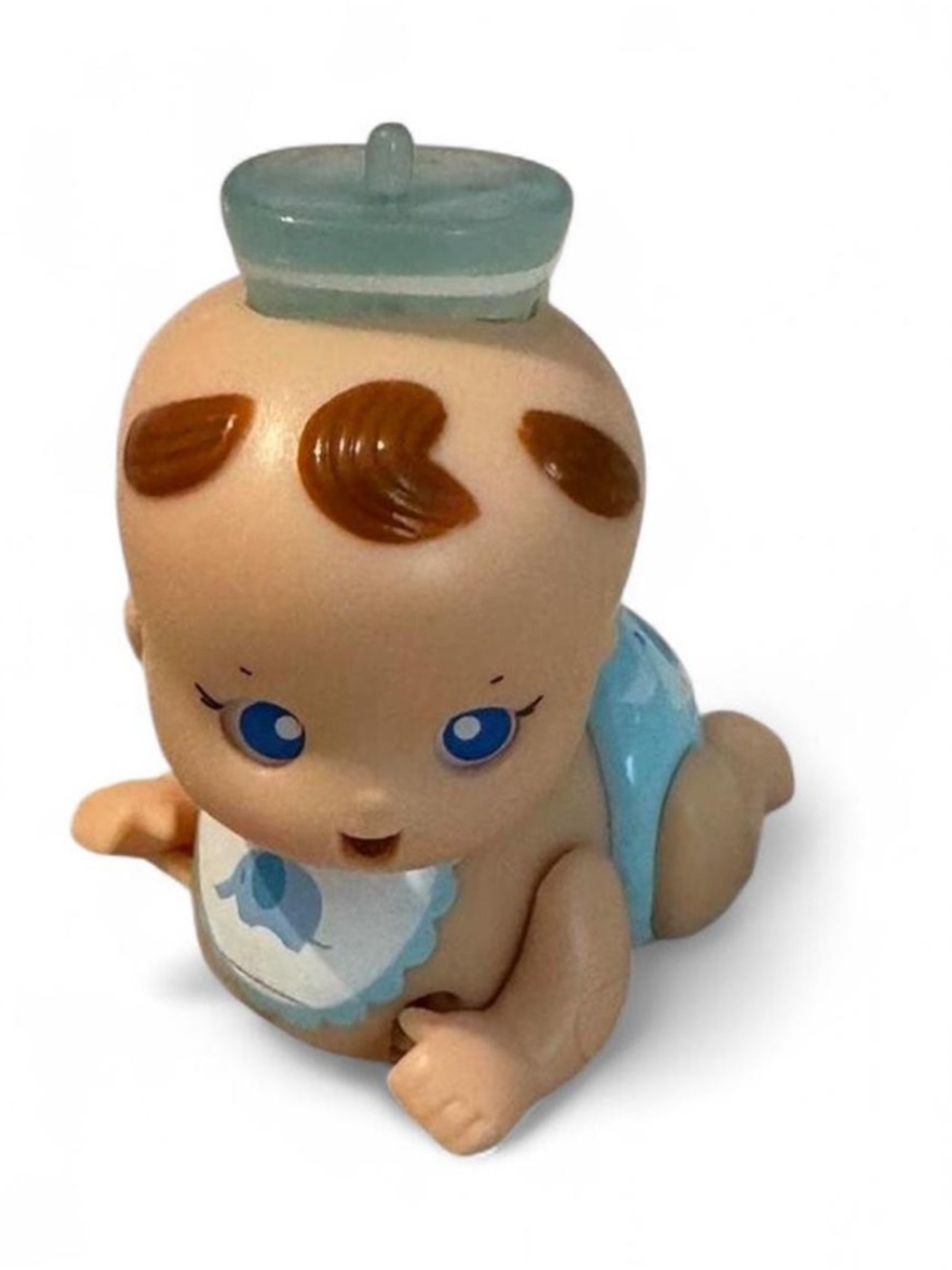 TOMY- My Little Micro Baby 2003 Vintage Crawling Microbabies